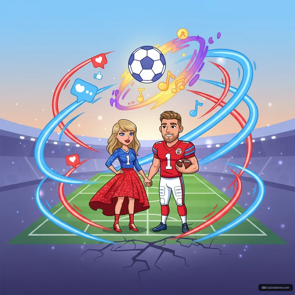 泰勒·斯威夫特与凯尔西·特拉维斯约会传闻引爆网络热议