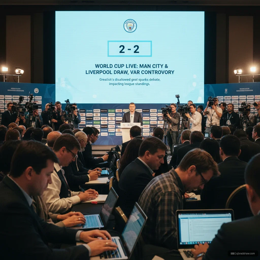 世界杯 - 世界杯赛事直播 - 曼城与利物浦激战成平，VAR争议判罚成焦 配图1