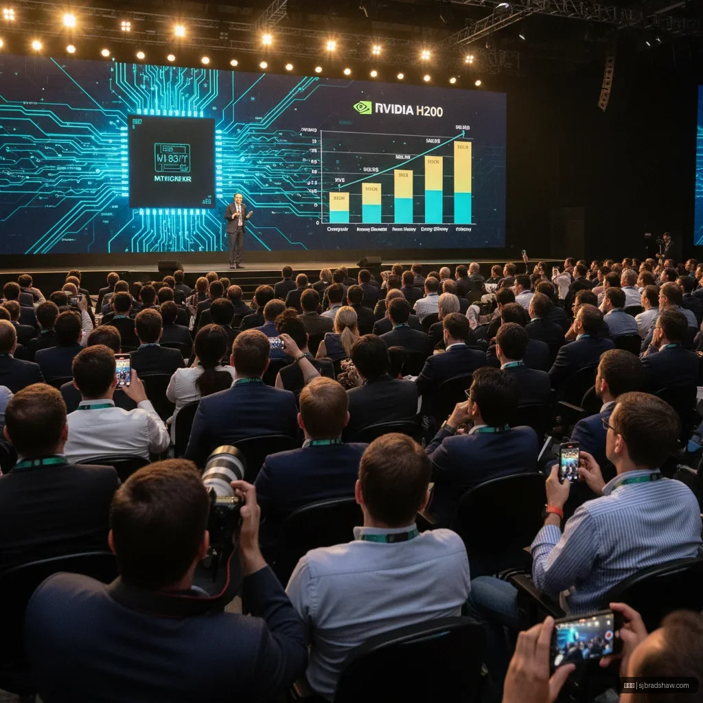 世界杯 - 英伟达H200芯片发布引热议，性能革新或成AI领域新标杆 配图1